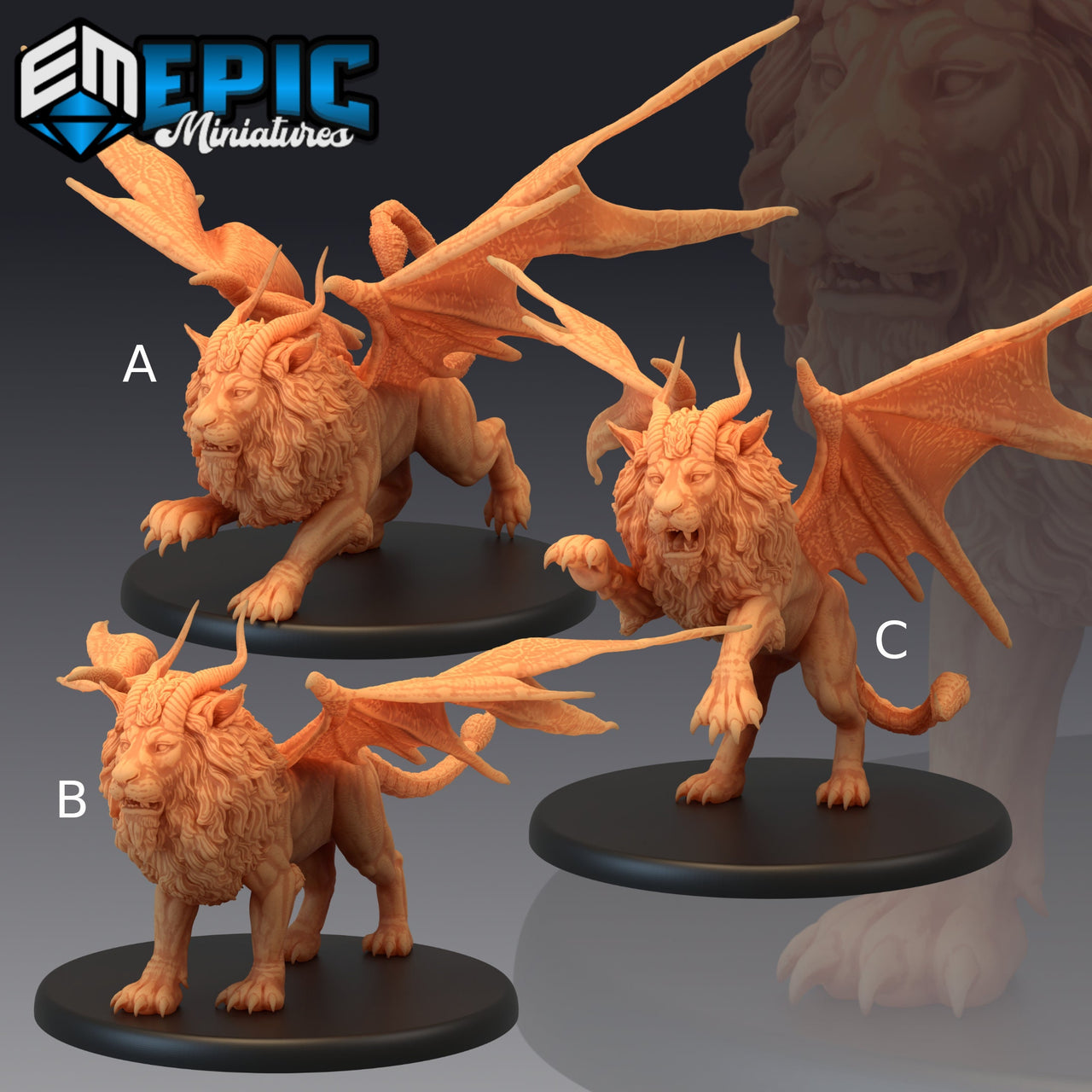 Manticore - Epic Miniatures 