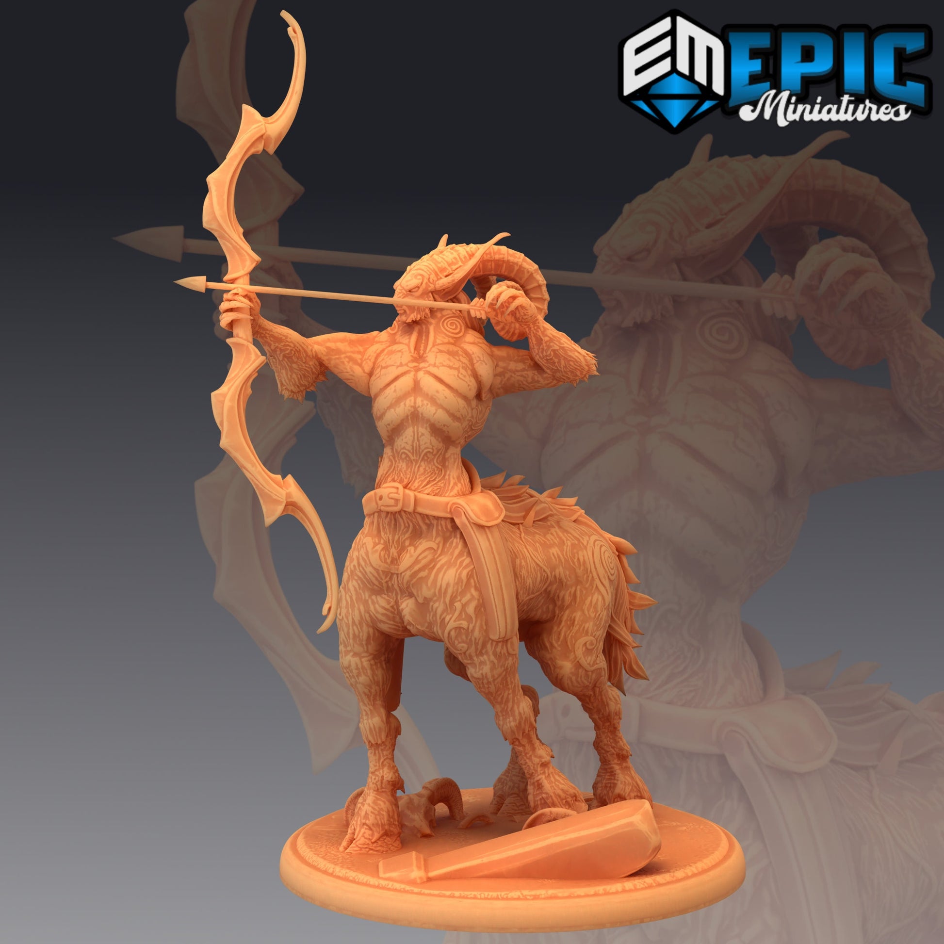 Centauroid Satyr - Epic Miniatures 