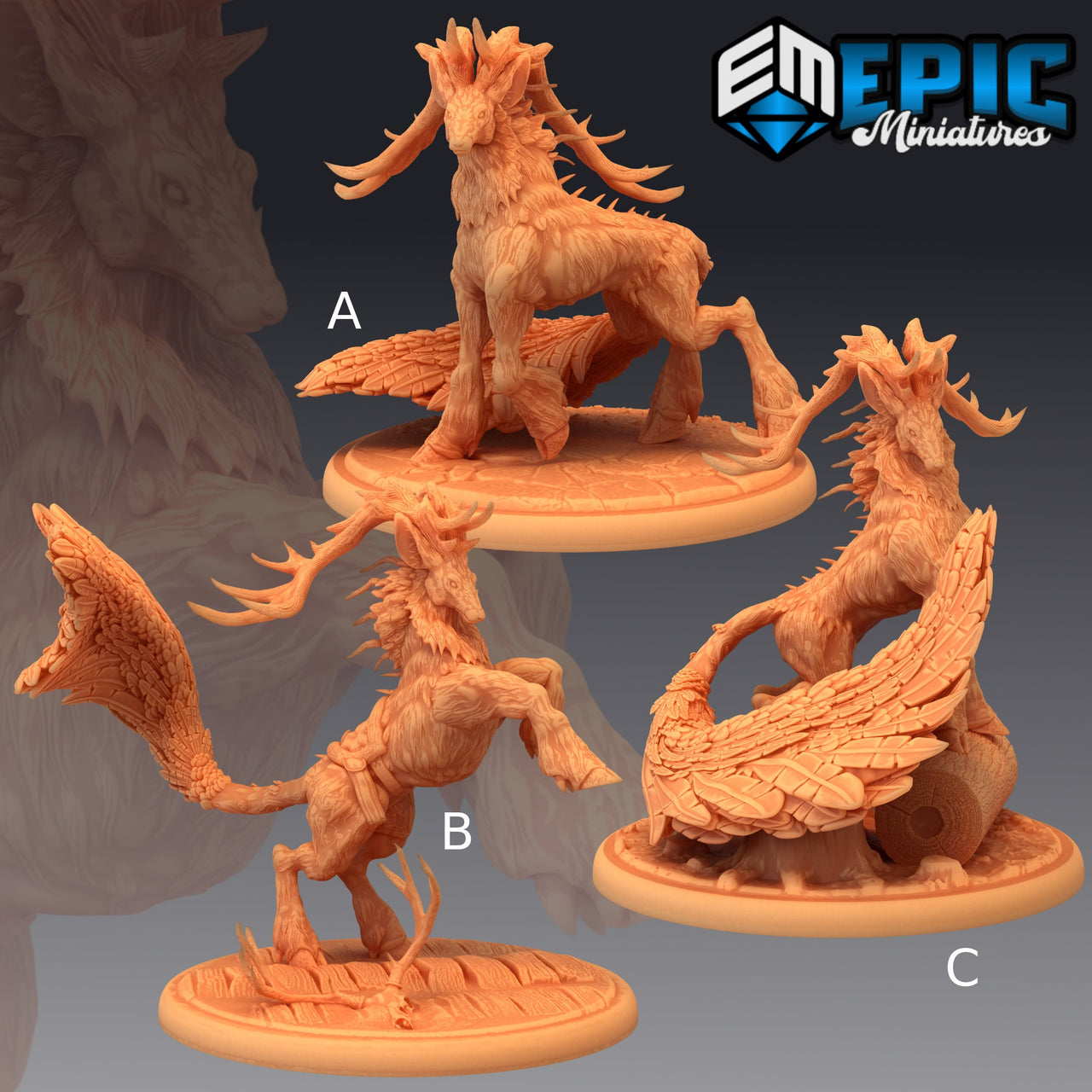 Deer King - Epic Miniatures 