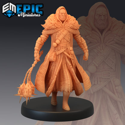 Half Orc Witch Hunter - Epic Miniatures 