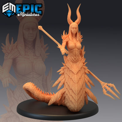 Volcanic Salamander - Epic Miniatures 