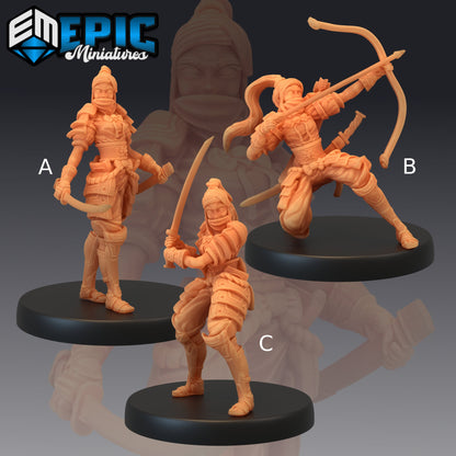Samurai Female - Epic Miniatures 