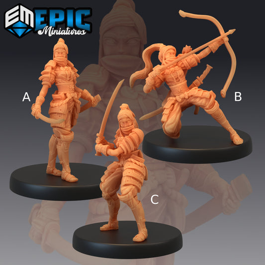 Samurai Female - Epic Miniatures 