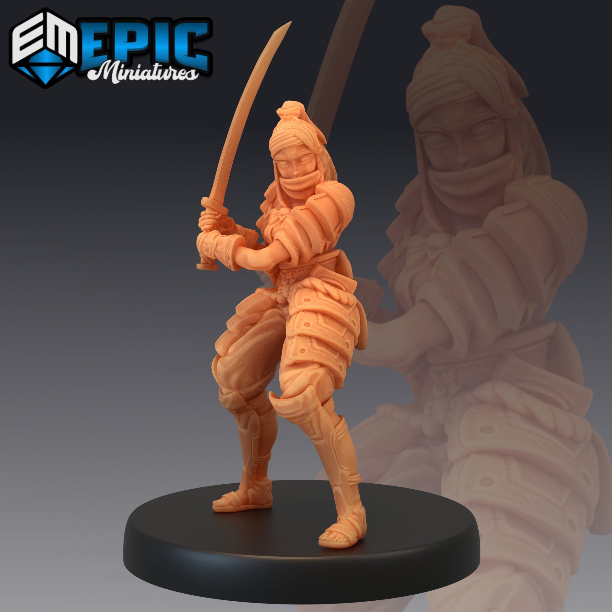 Samurai Female - Epic Miniatures 
