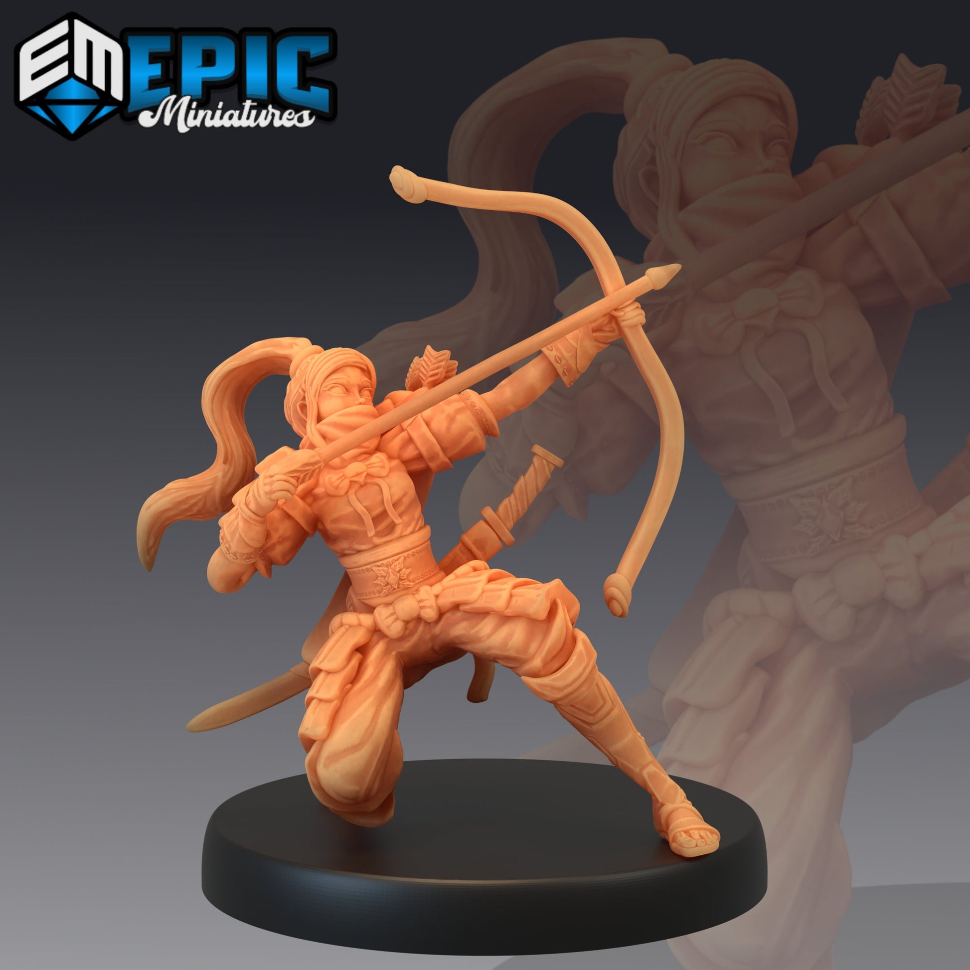 Samurai Female - Epic Miniatures 