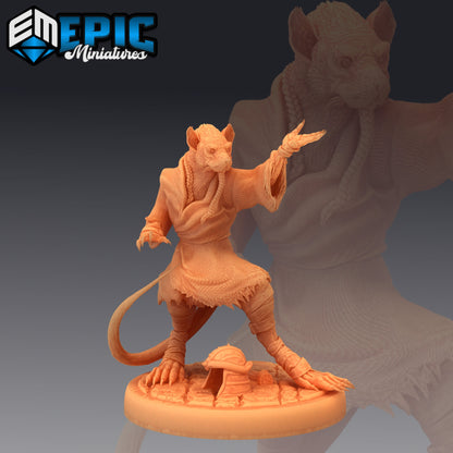 Ratfolk Sensei - Epic Miniatures 