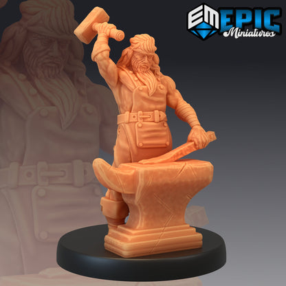 Villagers - Epic Miniatures 