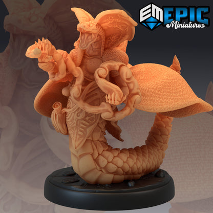 SerpentFolk Mage - Epic Miniatures 