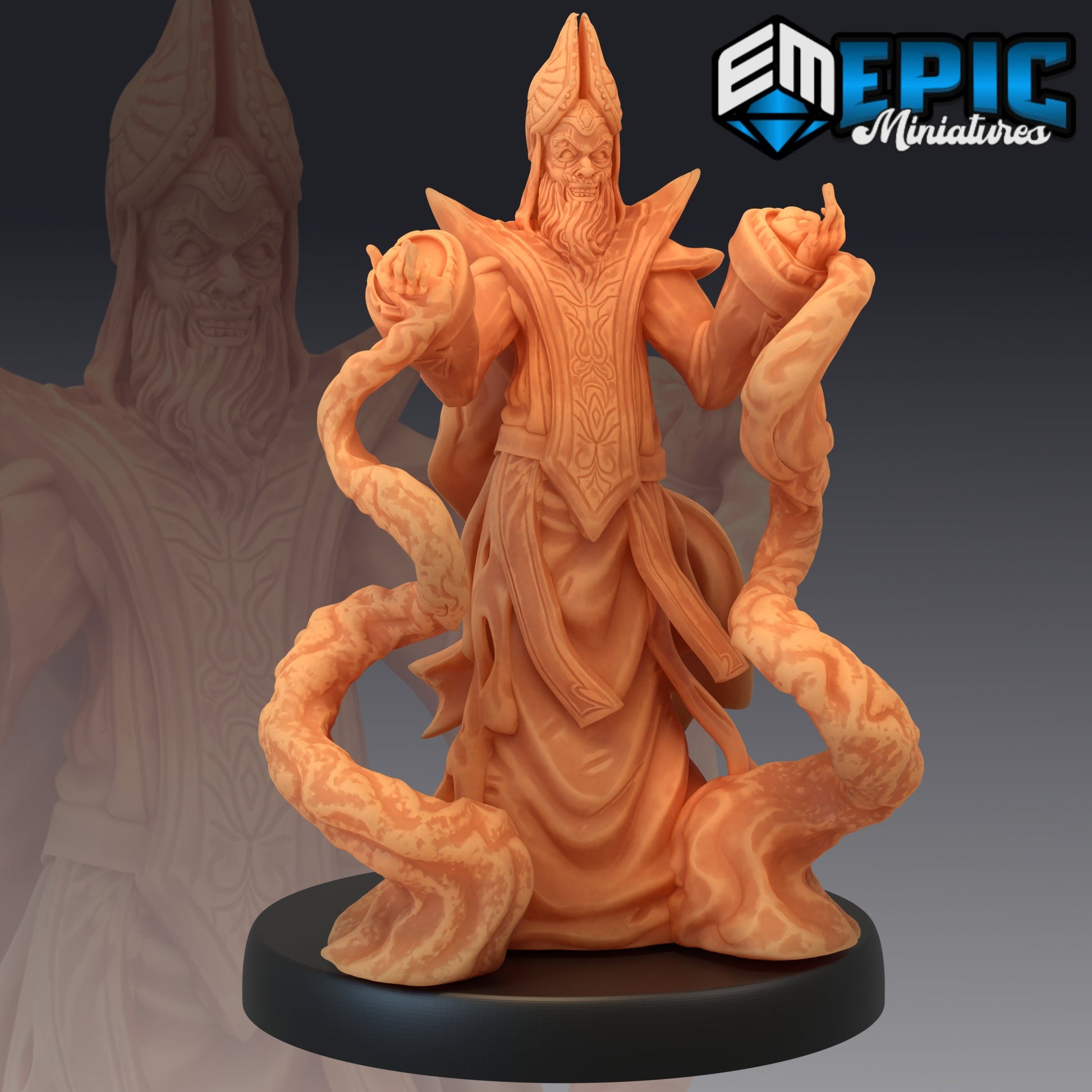 Yellow Bishop - Epic Miniatures 
