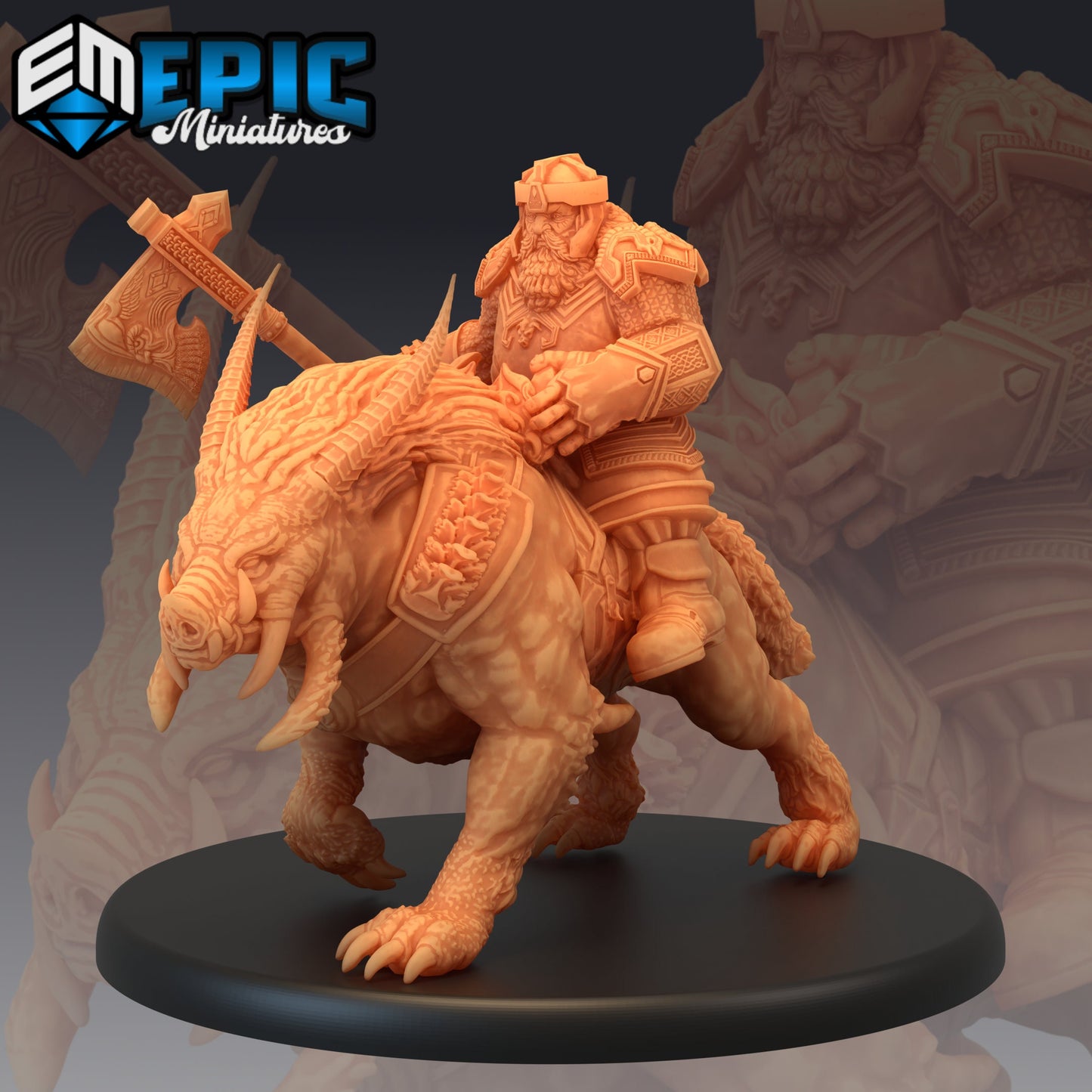 Arctic Boar - Epic Miniatures 