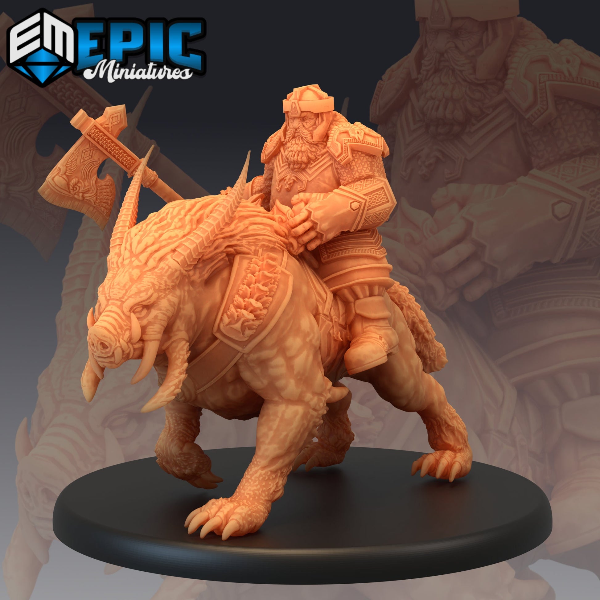 Arctic Boar - Epic Miniatures 