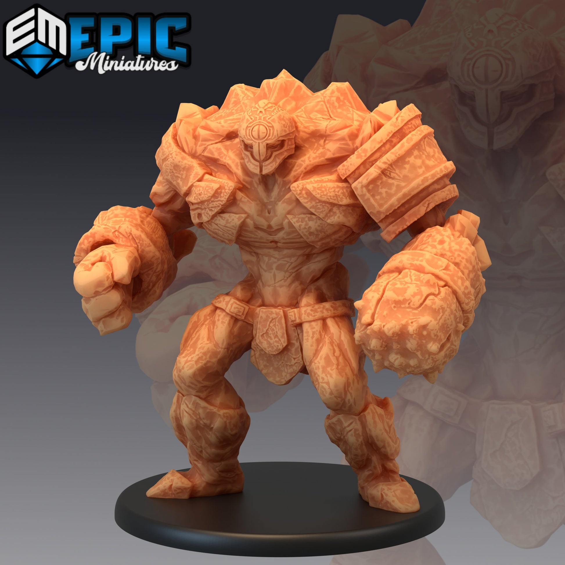 Ice Golem - Epic Miniatures 