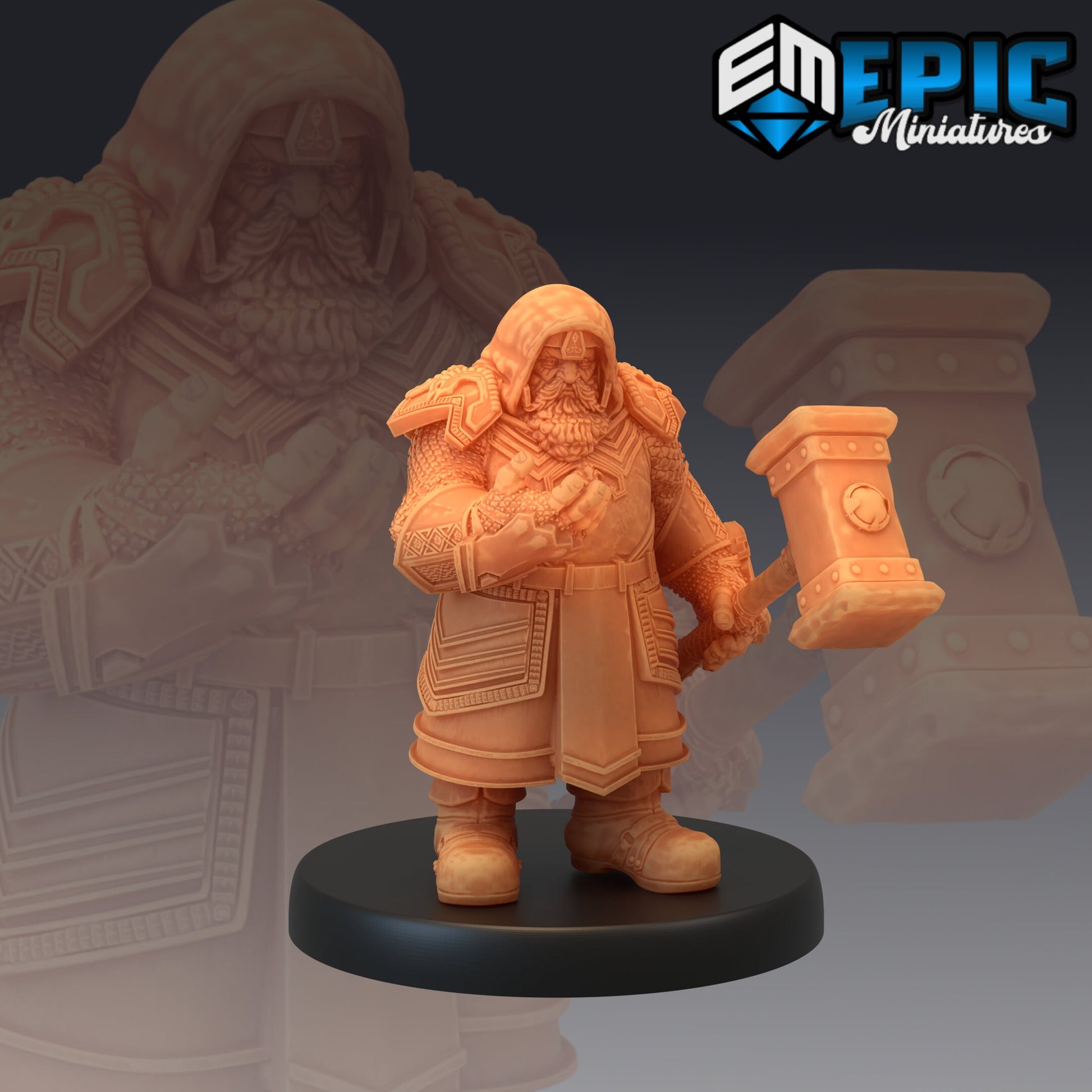 Nordic Dwarf - Epic Miniatures 