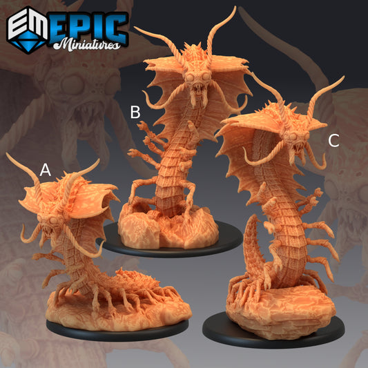 Remorhaz - Epic Miniatures 