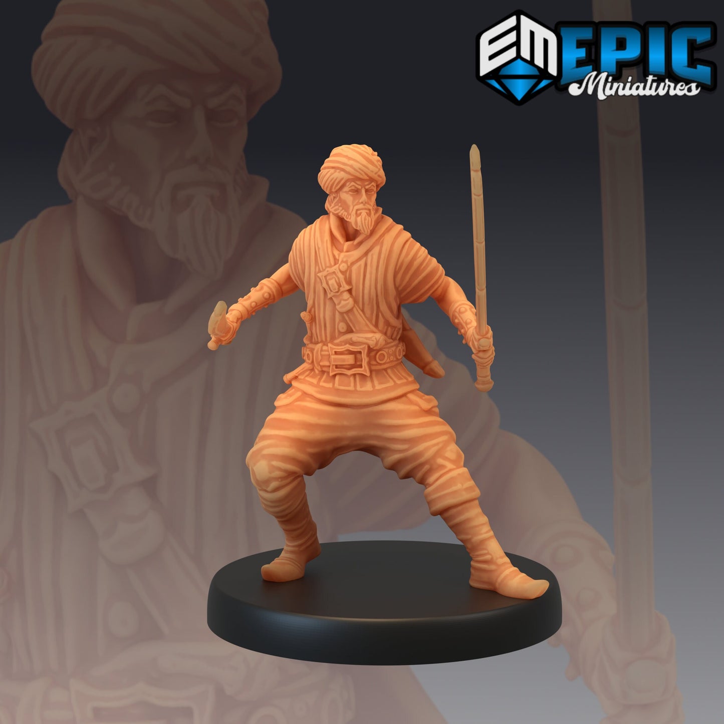 Pirate Cutthroat- Epic Miniatures 