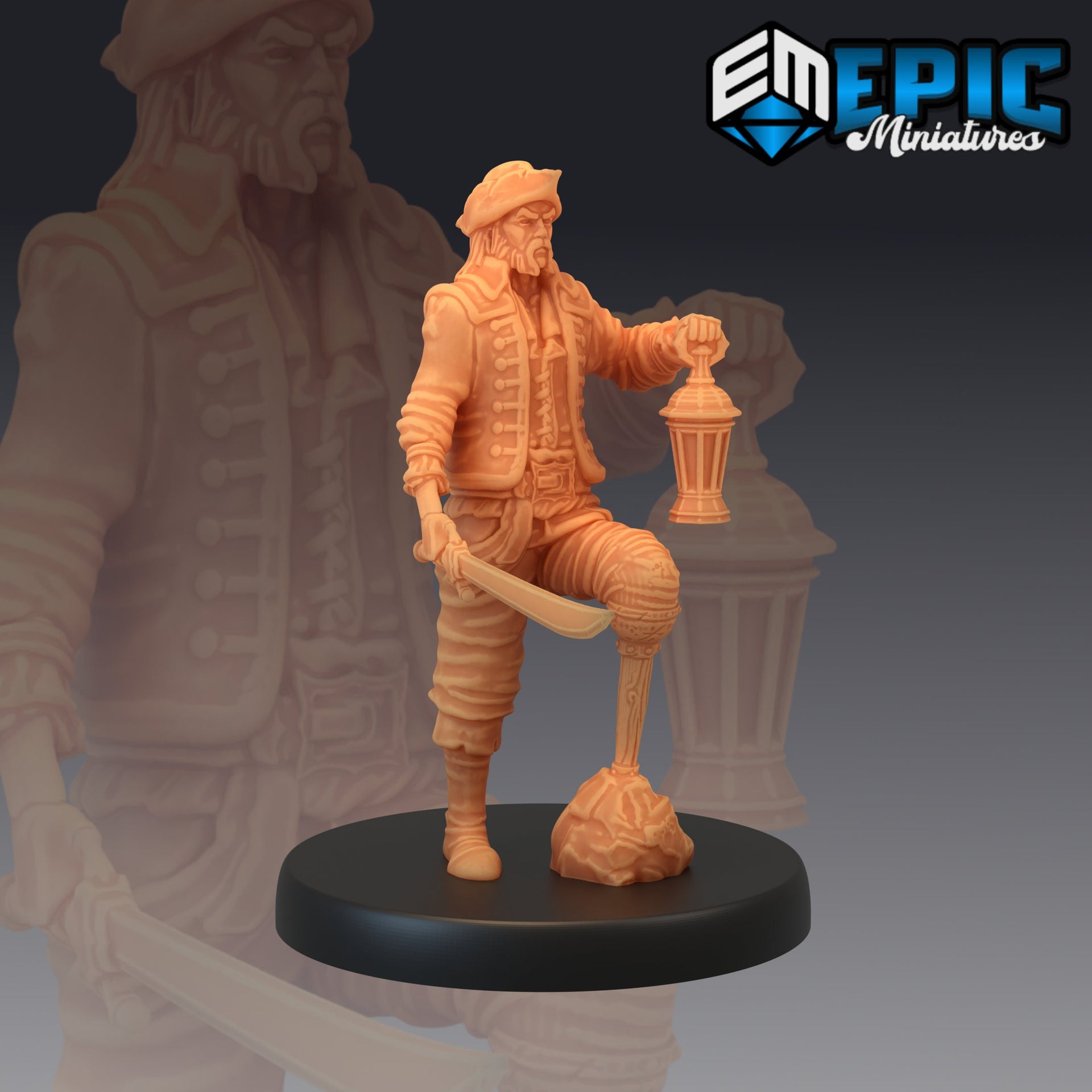 Pirate Marauder - Epic Miniatures 