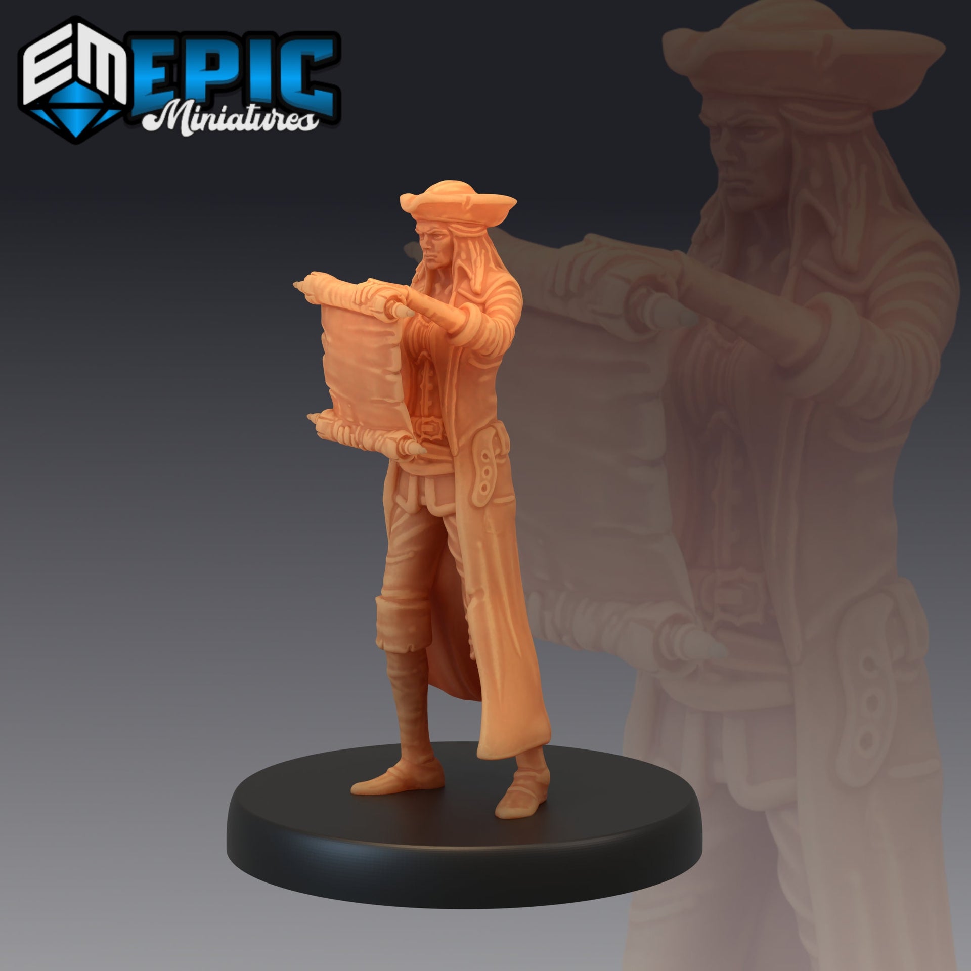 Pirate Quartermaster- Epic Miniatures 