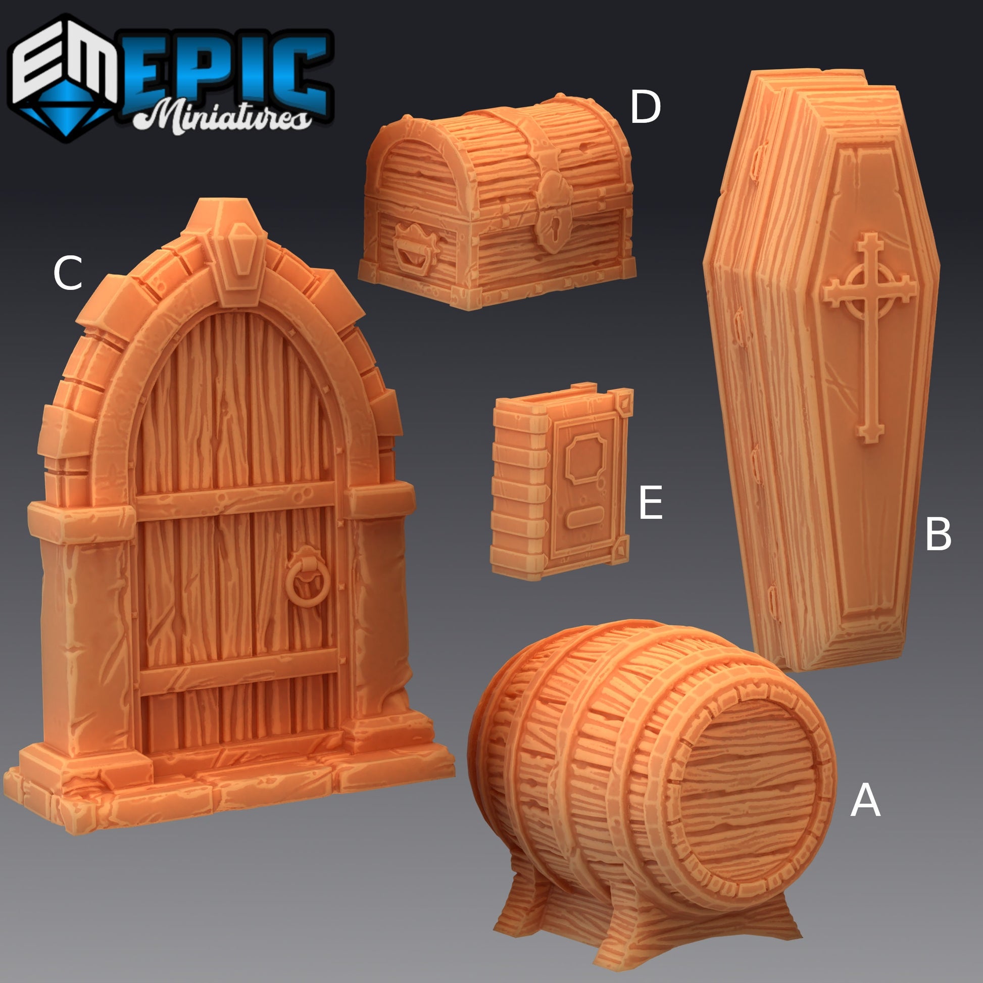 Mimics and Props -Epic Miniatures 