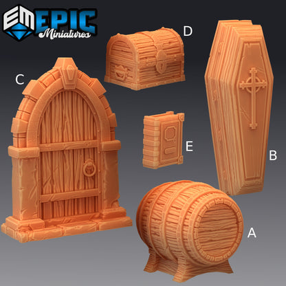 Mimics and Props -Epic Miniatures 