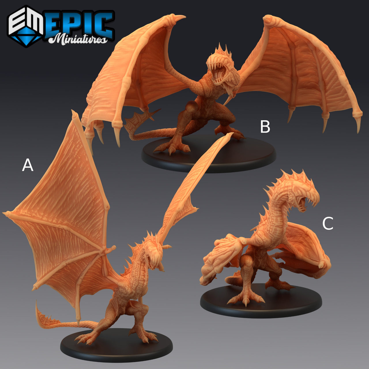 Island Wyvern - Epic Miniatures