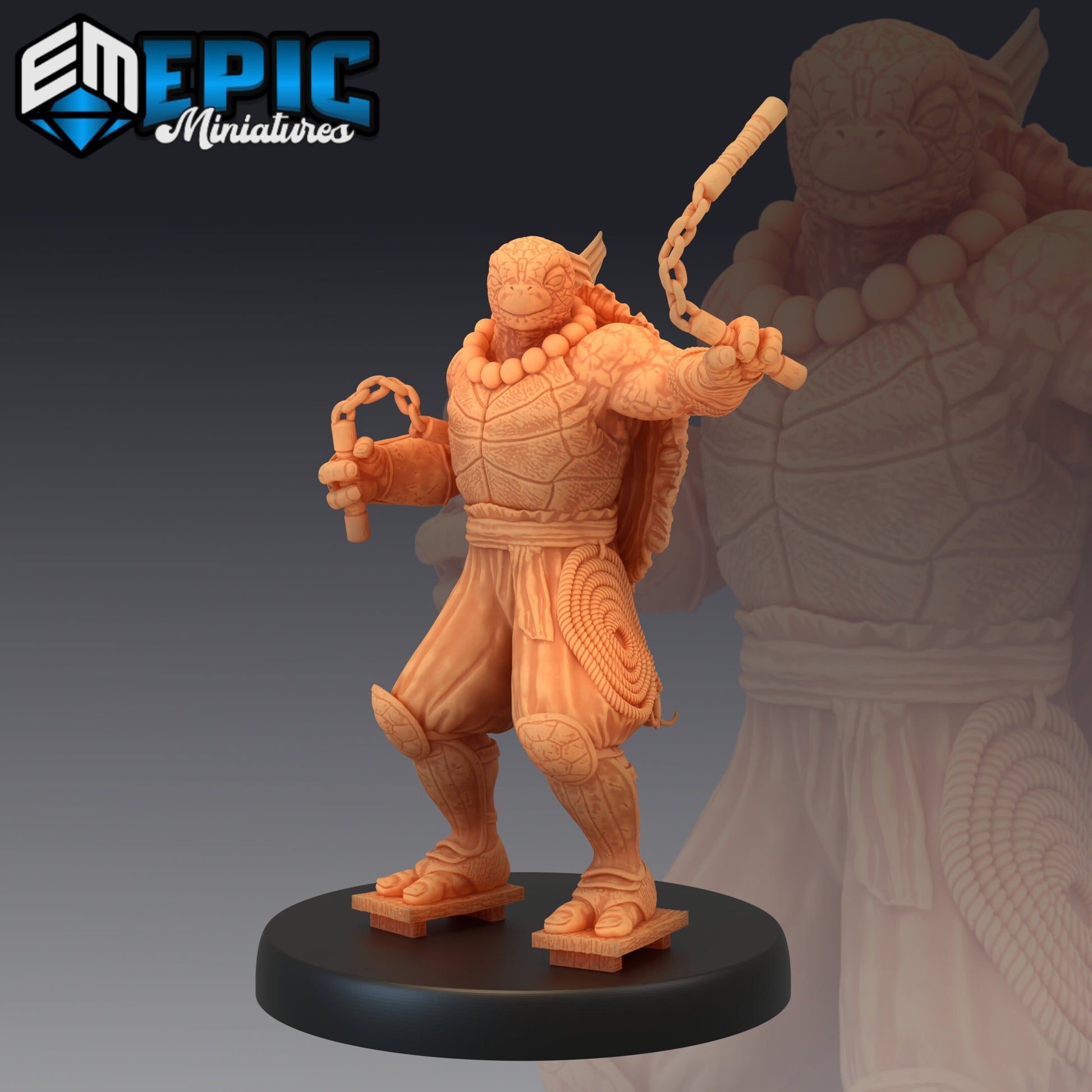Ninja Tortle - Epic Miniatures 