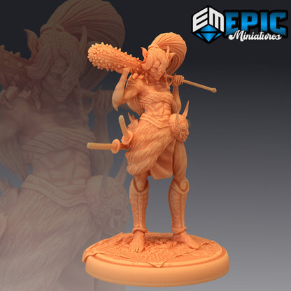Oni Warrior Female - Epic Miniatures 