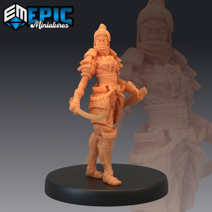 Samurai Female - Epic Miniatures 