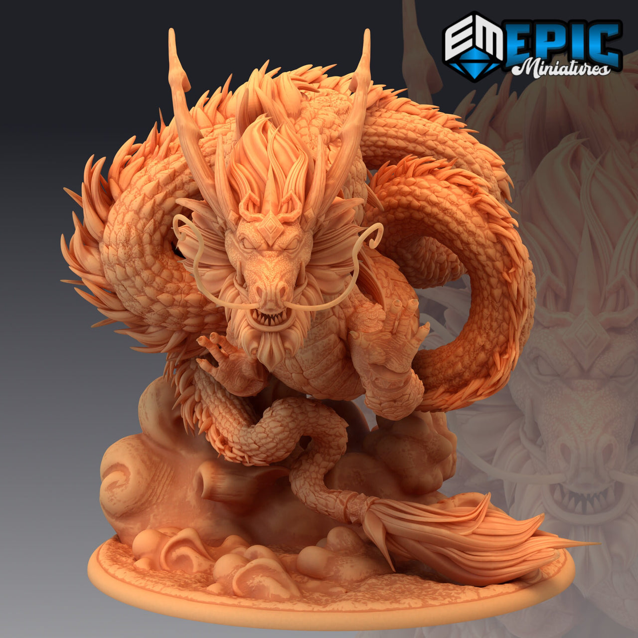 Azure Dragon of the East - Epic Miniatures 