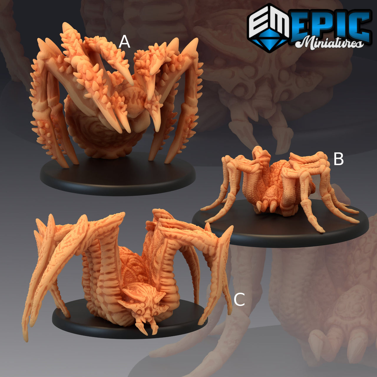 Giant Spider - Epic Miniatures 