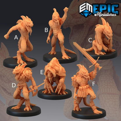 Lizardfolk - Epic Miniatures 