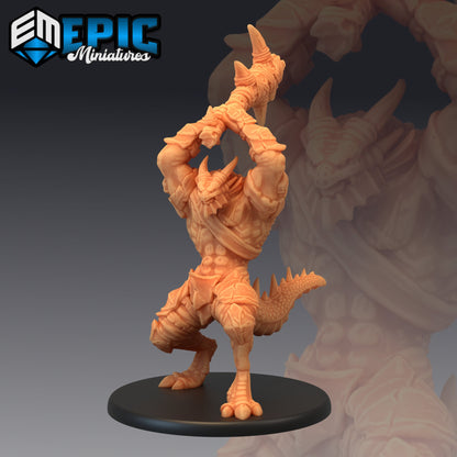 Dragonborn Warrior - Epic Miniatures 
