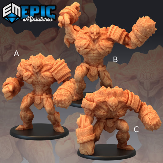 Ice Golem - Epic Miniatures 