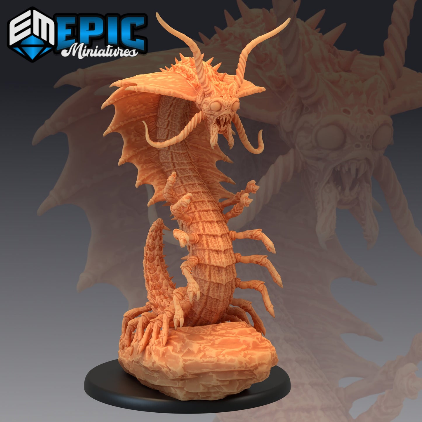 Remorhaz - Epic Miniatures 