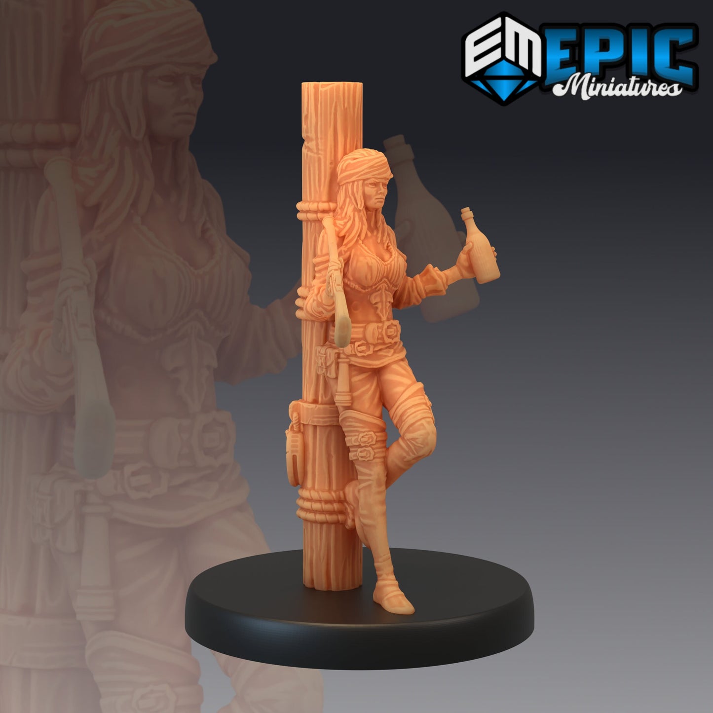 Pirate Gunner - Epic Miniatures 
