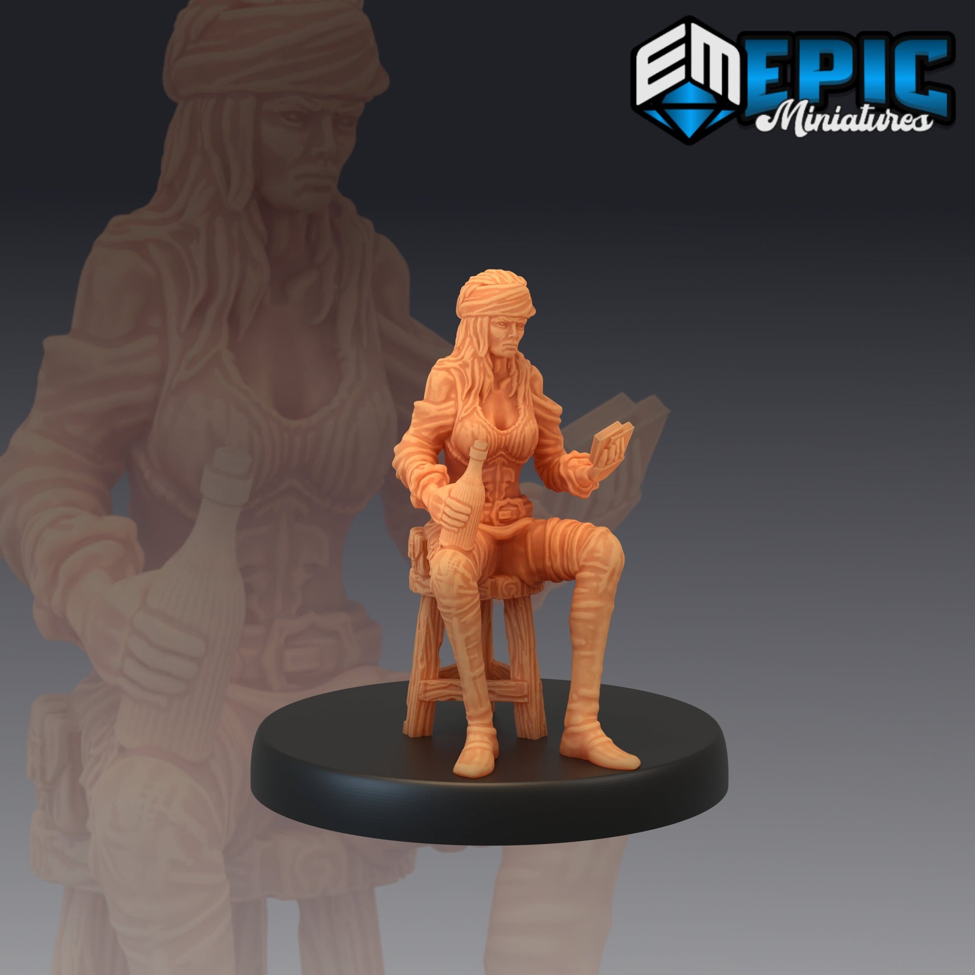 Pirate Gunner - Epic Miniatures 