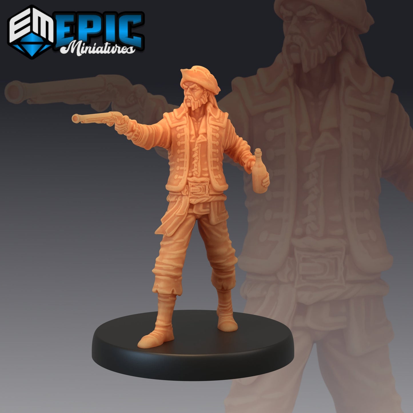 Pirate Marauder - Epic Miniatures 