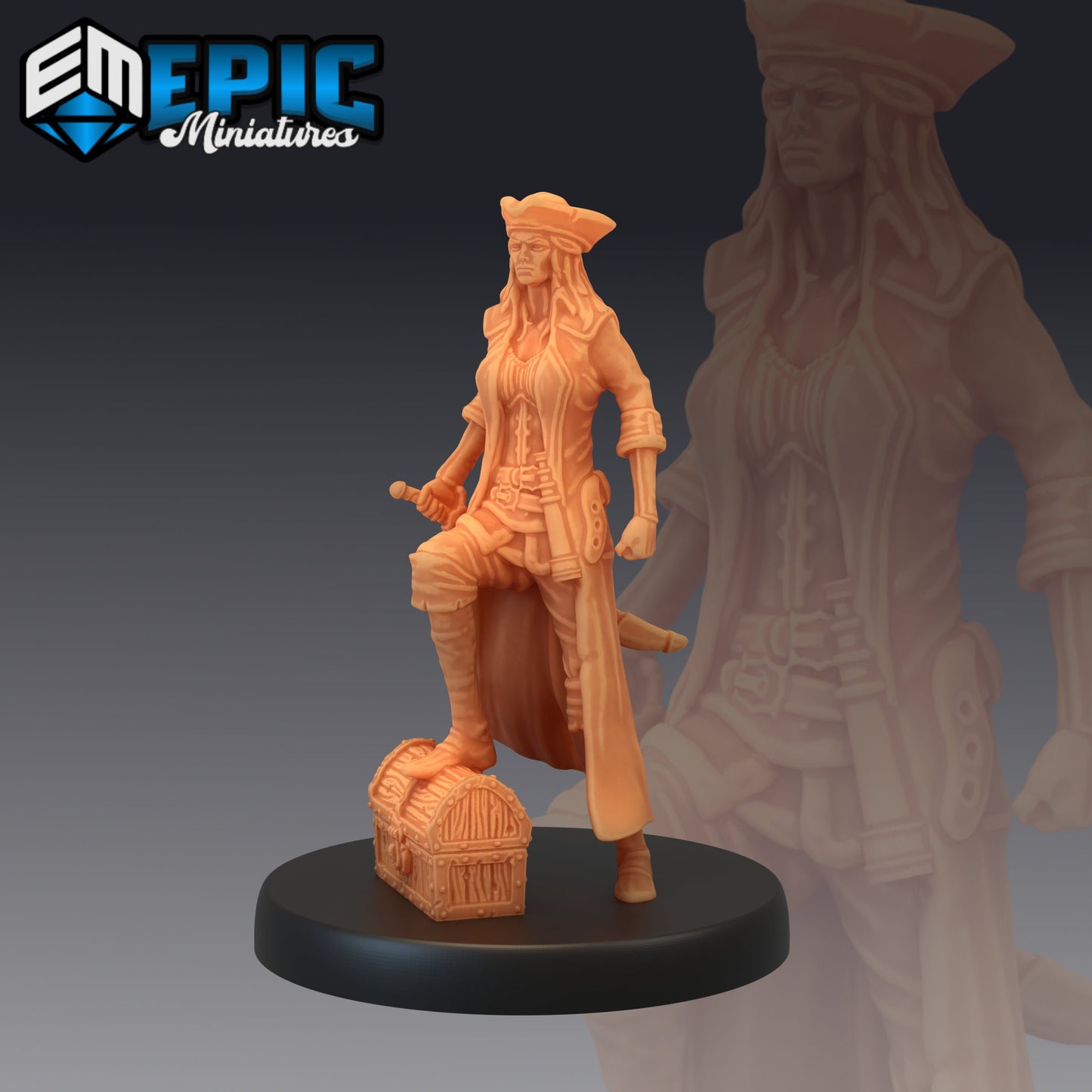 Pirate Quartermaster- Epic Miniatures 