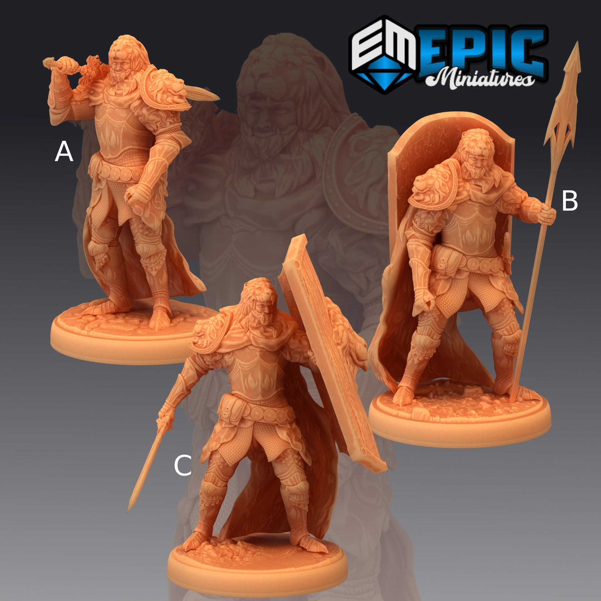 Heracles Knight - Epic Miniatures 