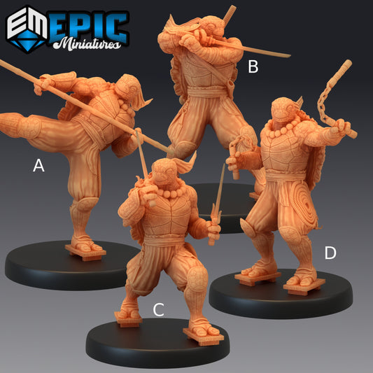 Ninja Tortle - Epic Miniatures 