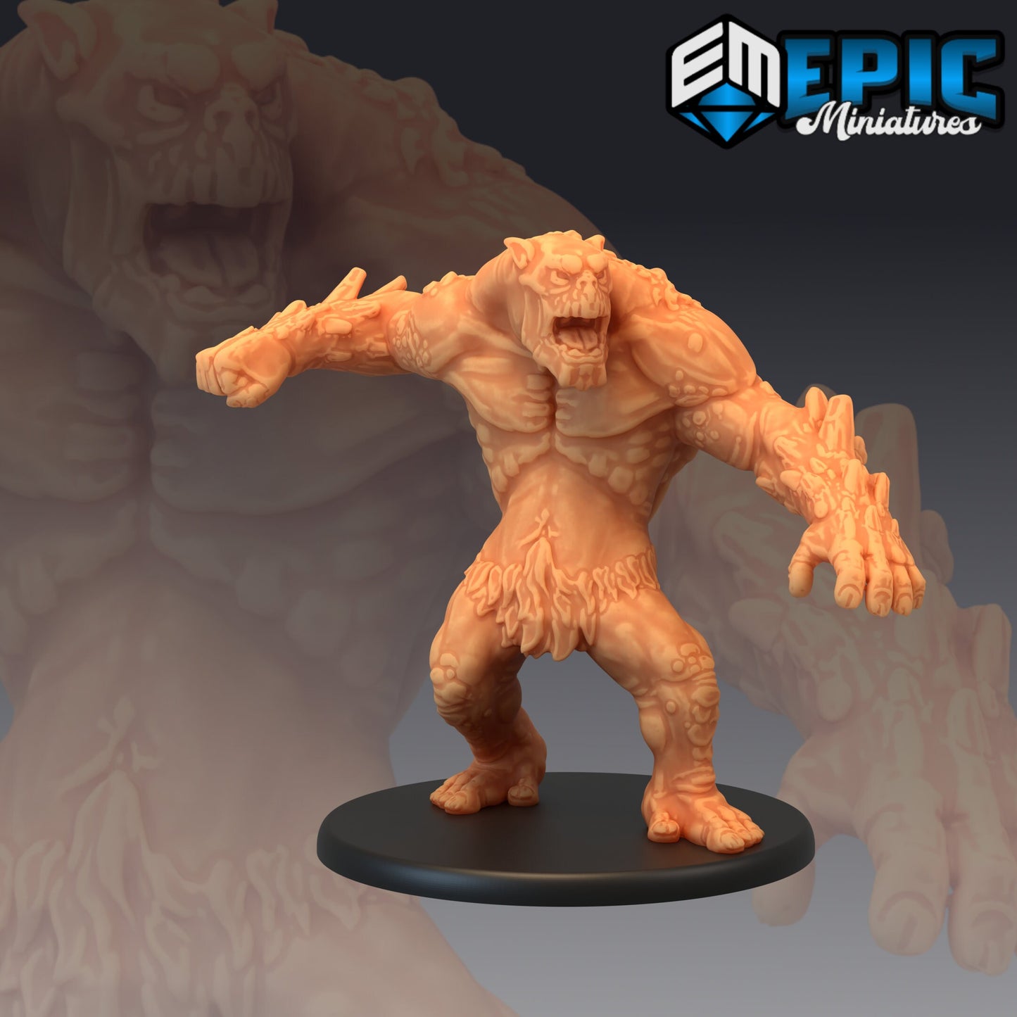 Mountain Troll - Epic Miniatures 