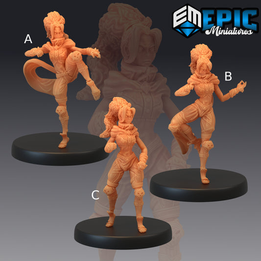 Monk Adventurer - Epic Miniatures 