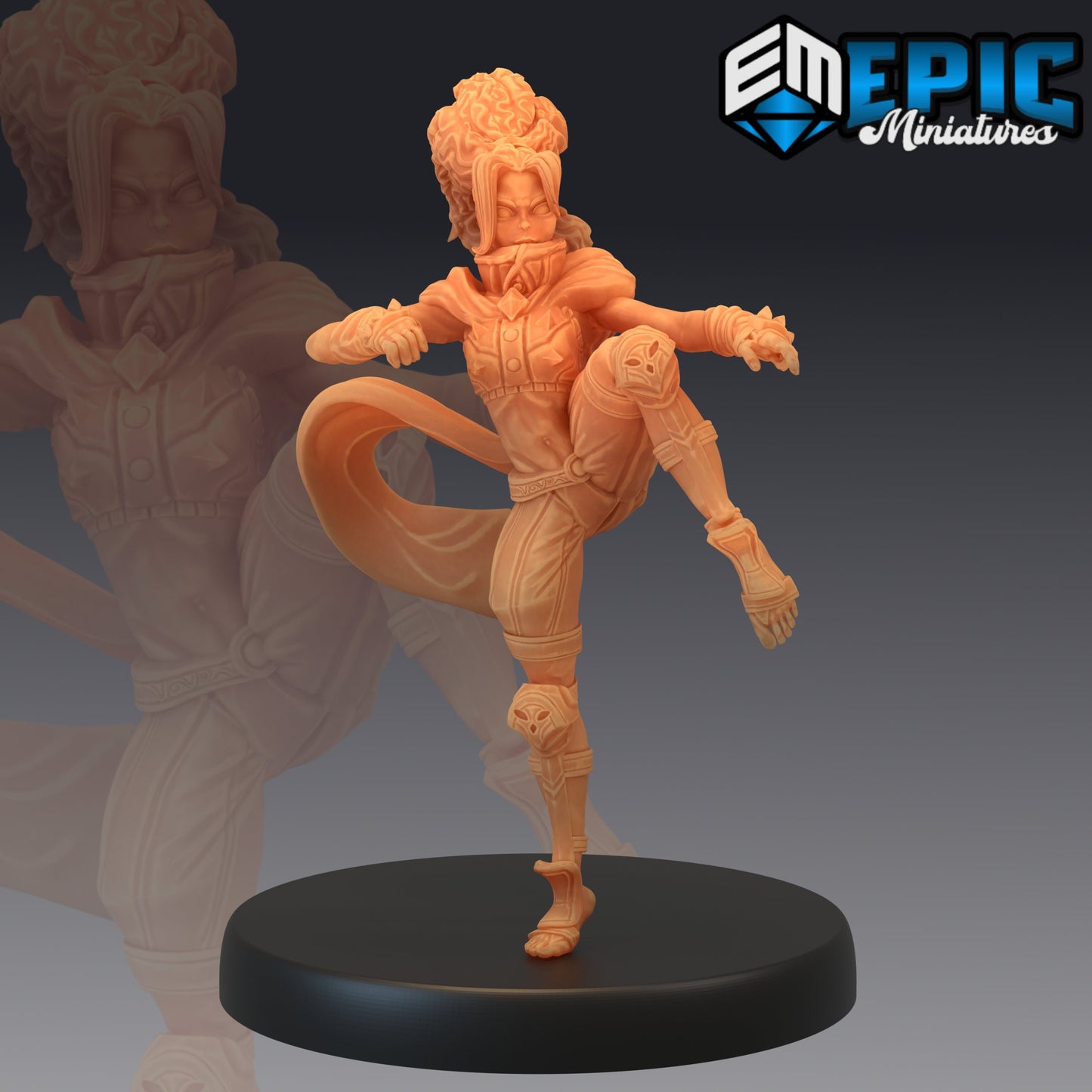 Monk Adventurer - Epic Miniatures 