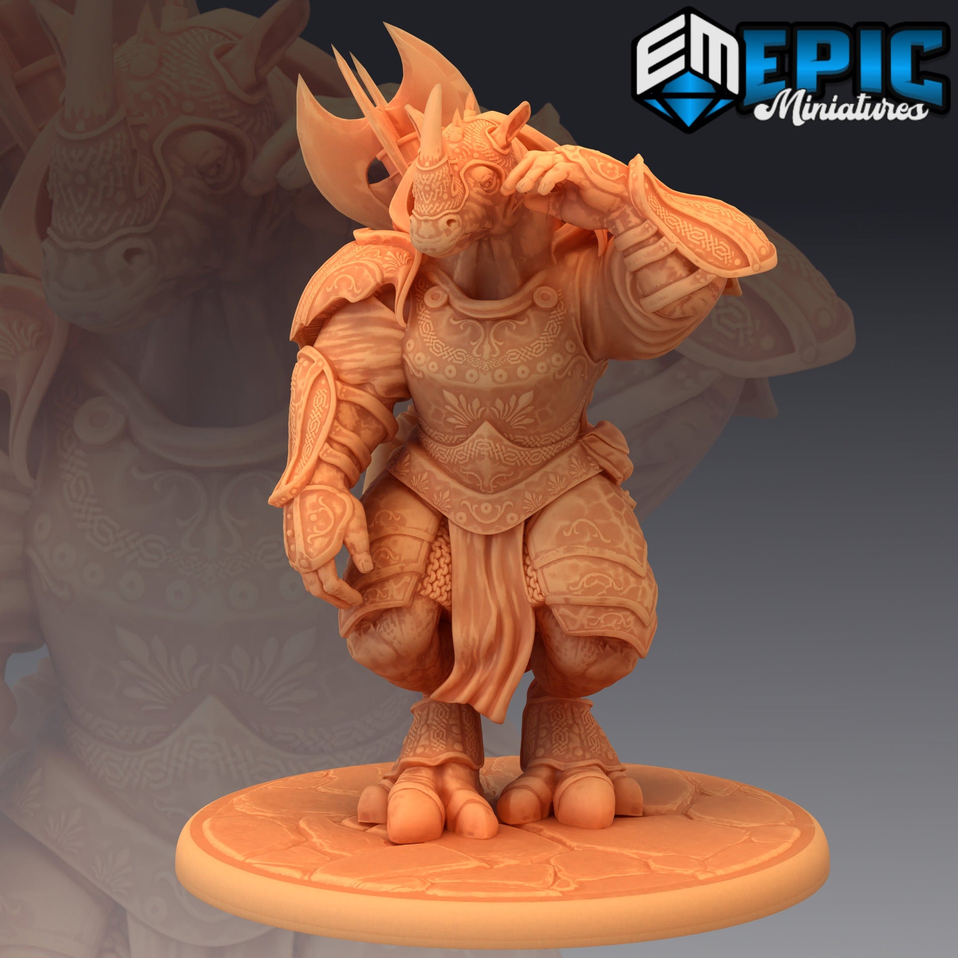 Rhino Champion - Epic Miniatures 