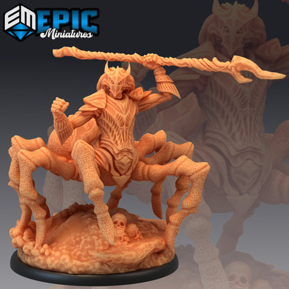 Dark Elf Spider Armored - Epic Miniatures 
