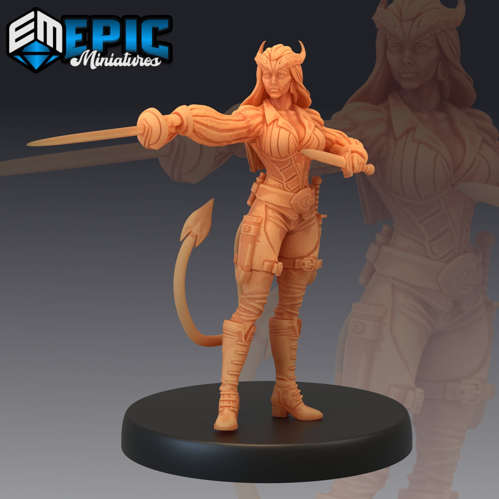 Devilkin Female - Epic Miniatures 
