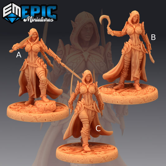 Dark Elf Rogue - Epic Miniatures 