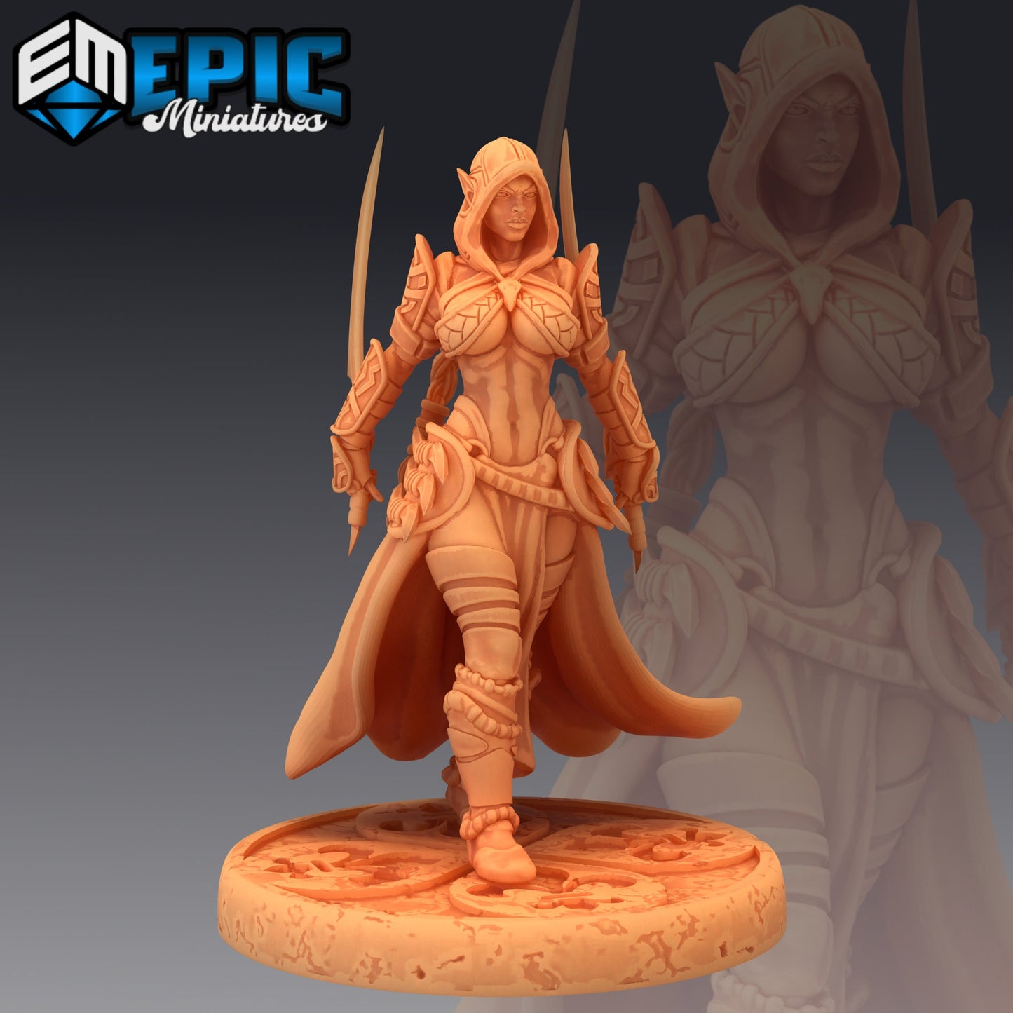 Dark Elf Rogue - Epic Miniatures 