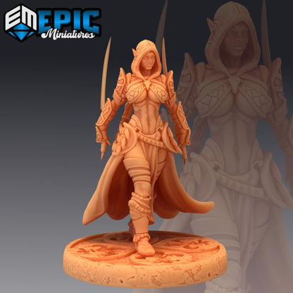 Dark Elf Rogue - Epic Miniatures 
