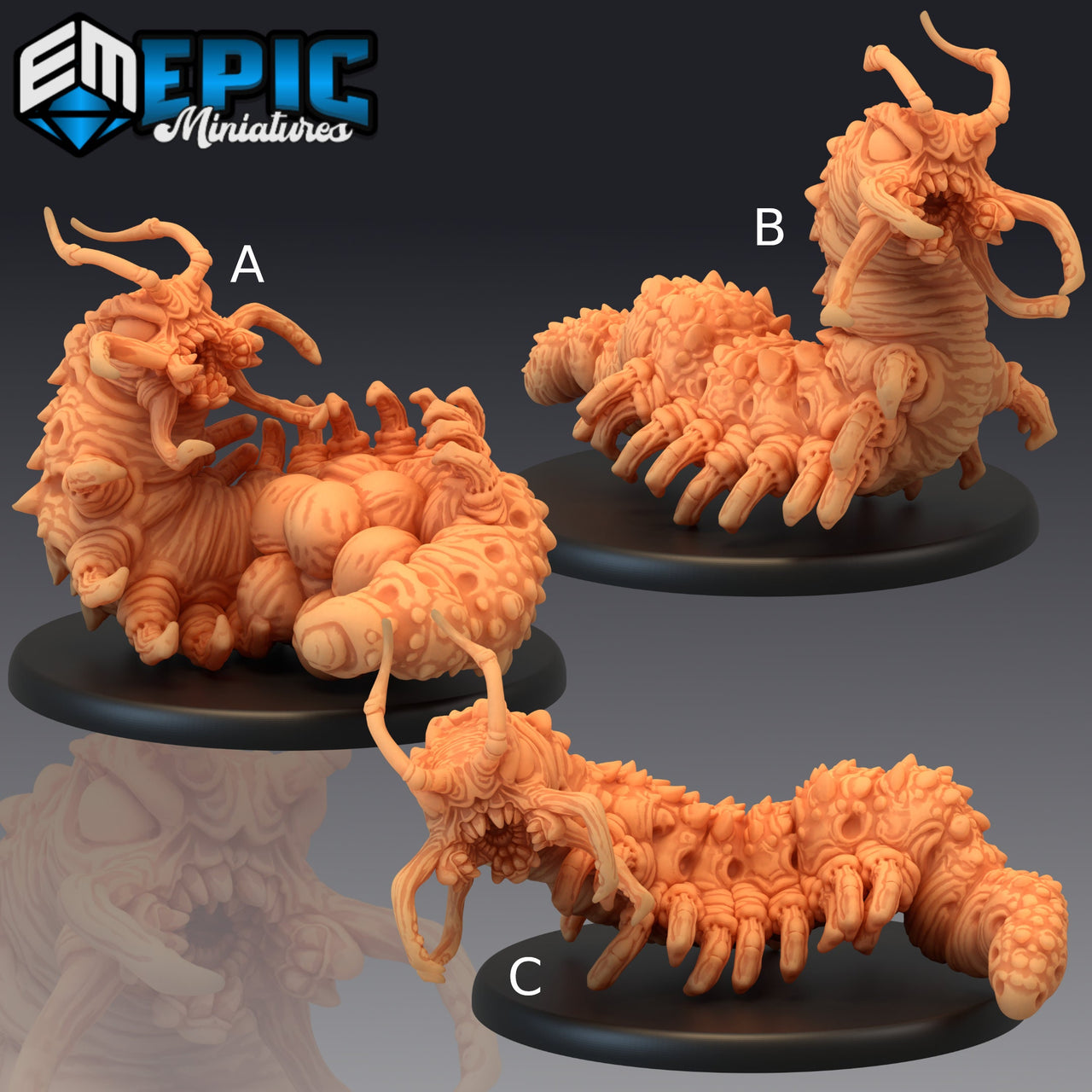 Carrion Crawler- Epic Miniatures 