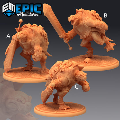 Skull Turtle - Epic Miniatures 